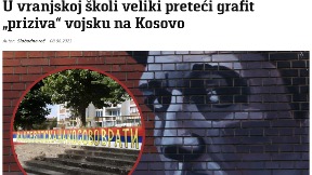 "Vojska" i na tribinama škole